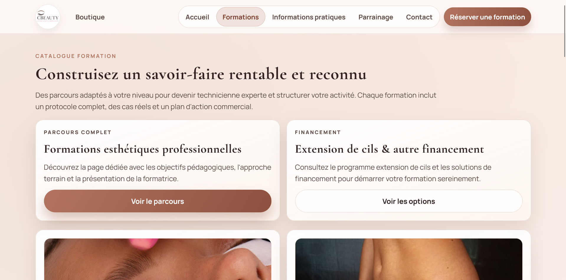 Capture page formations desktop